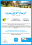 Klimazertifikat 